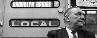 New York, U-Bahn, Fahrgast / Foto 1958 - New York / Subway / Passenger / Photo -