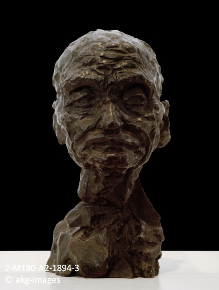 2-M180-A2-1894-3 Head of an Old Man (Study of Old Age), 1894 akg-images