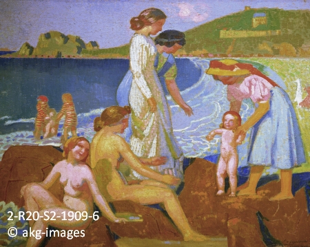 2-R20-S2-1909-6 Baigneuses  Perros-Guirec (Bathers at Perros-Guirec), 1909/12 akg-images