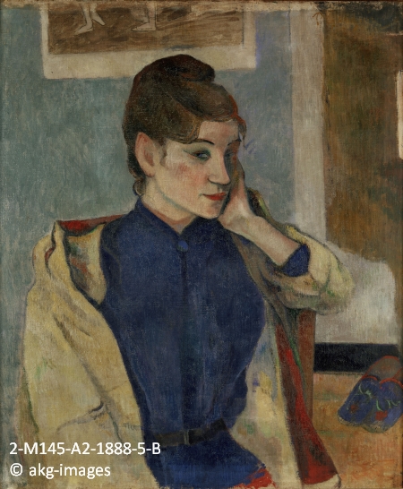 2-M145-A2-1888-5-B Paul Gauguin, Madeleine Bernard, 1888 akg-images / Erich Lessing