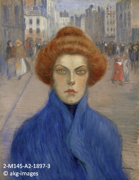 2-M145-A2-1897-3 Th�ophile-Alexandre Steinlen, La rentr�e du soir, 1897 akg-images / Erich Lessing