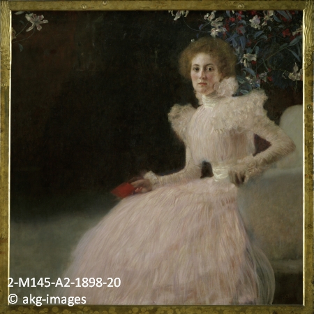 2-M145-A2-1898-20 Sonja Knips, painted in 1898 by Gustav Klimt akg-images / Erich Lessing