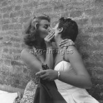 Sophia Loren and her sister, Venice